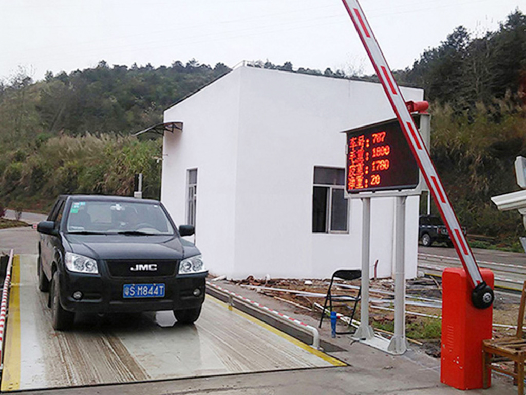 垃圾場專用地磅、無人值守智能化電子汽車衡